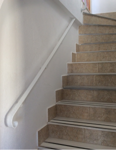 Metal Stair railings nr 1 home security in Murcia by Eriks Metal Work