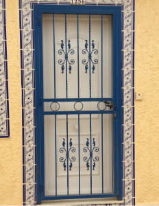 Metal Single doors nr 7 home security in Murcia by Eriks Metal Work
