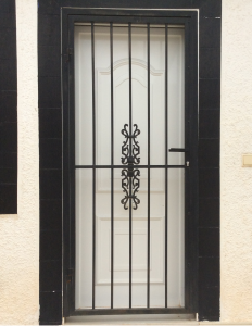 Metal Single doors nr 8 home security in Murcia by Eriks Metal Work