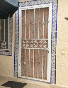 Metal Single doors nr 10 home security in Murcia by Eriks Metal Work