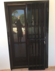 Metal Double doors nr 1 home security in Murcia by Eriks Metal Work