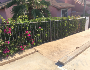 Metal Fence railings nr 2 home security in Murcia by Eriks Metal Work