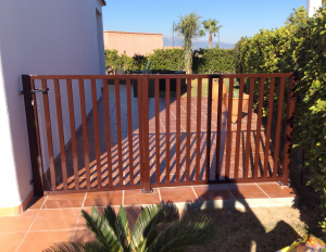 Metal Fence railings nr 4 home security in Murcia by Eriks Metal Work