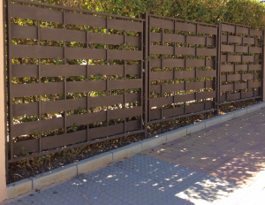 Metal Fence railings nr 14 home security in Murcia by Eriks Metal Work