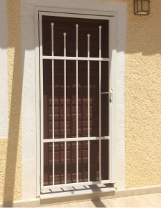 Metal Single doors nr 15 home security in Murcia by Eriks Metal Work