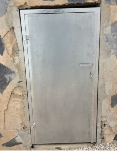 Metal Single doors nr 16 home security in Murcia by Eriks Metal Work