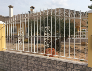 Metal Fence railings nr 18 home security in Murcia by Eriks Metal Work