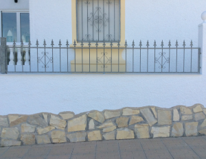 Metal Fence railings nr 19 home security in Murcia by Eriks Metal Work